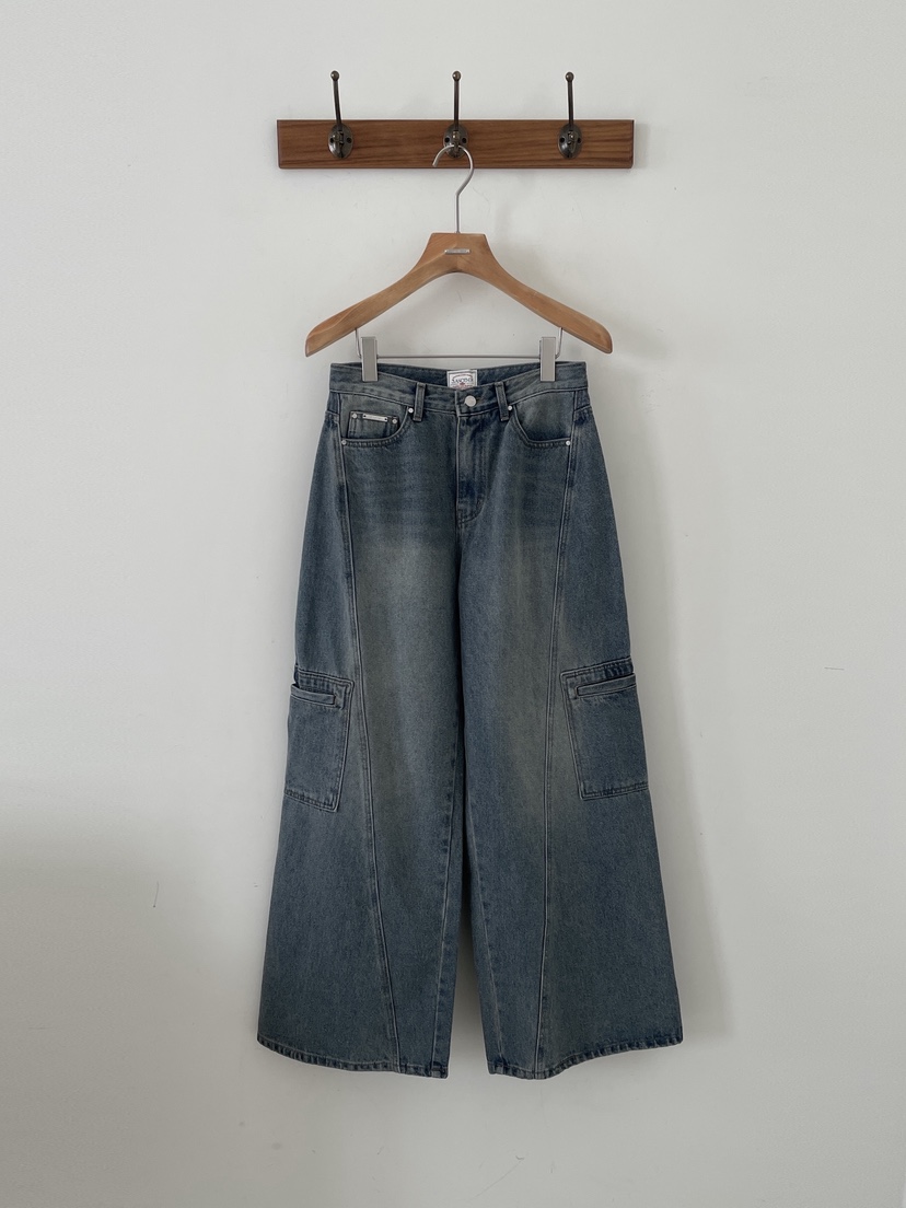 3 ANOTHER㊣東大門實拍女裝新品26春夏真品推薦牛仔褲春款3 ANOTHER牛仔褲圖色1