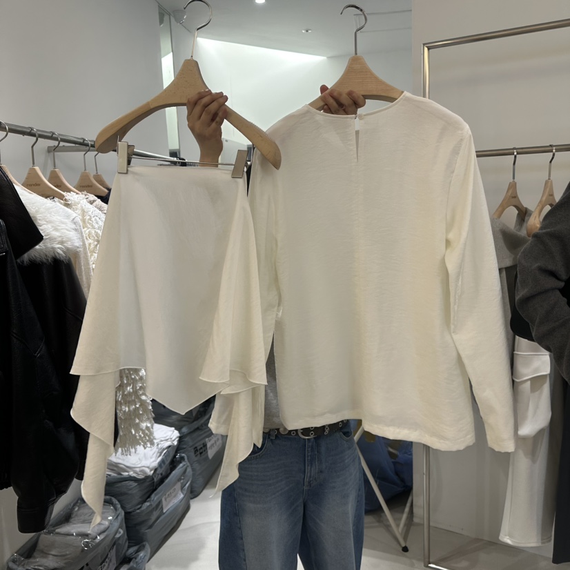 RENDER㊣東大門實拍女裝新款熱賣真品職業套裝春款套裝圍巾RENDER套裝