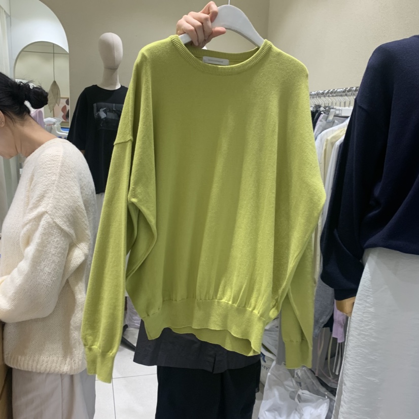 BROCCOLISALAD㊣東大門代購女裝新品時尚職業26春夏人氣針織衫BROCCOLISALAD針織衫圖色2