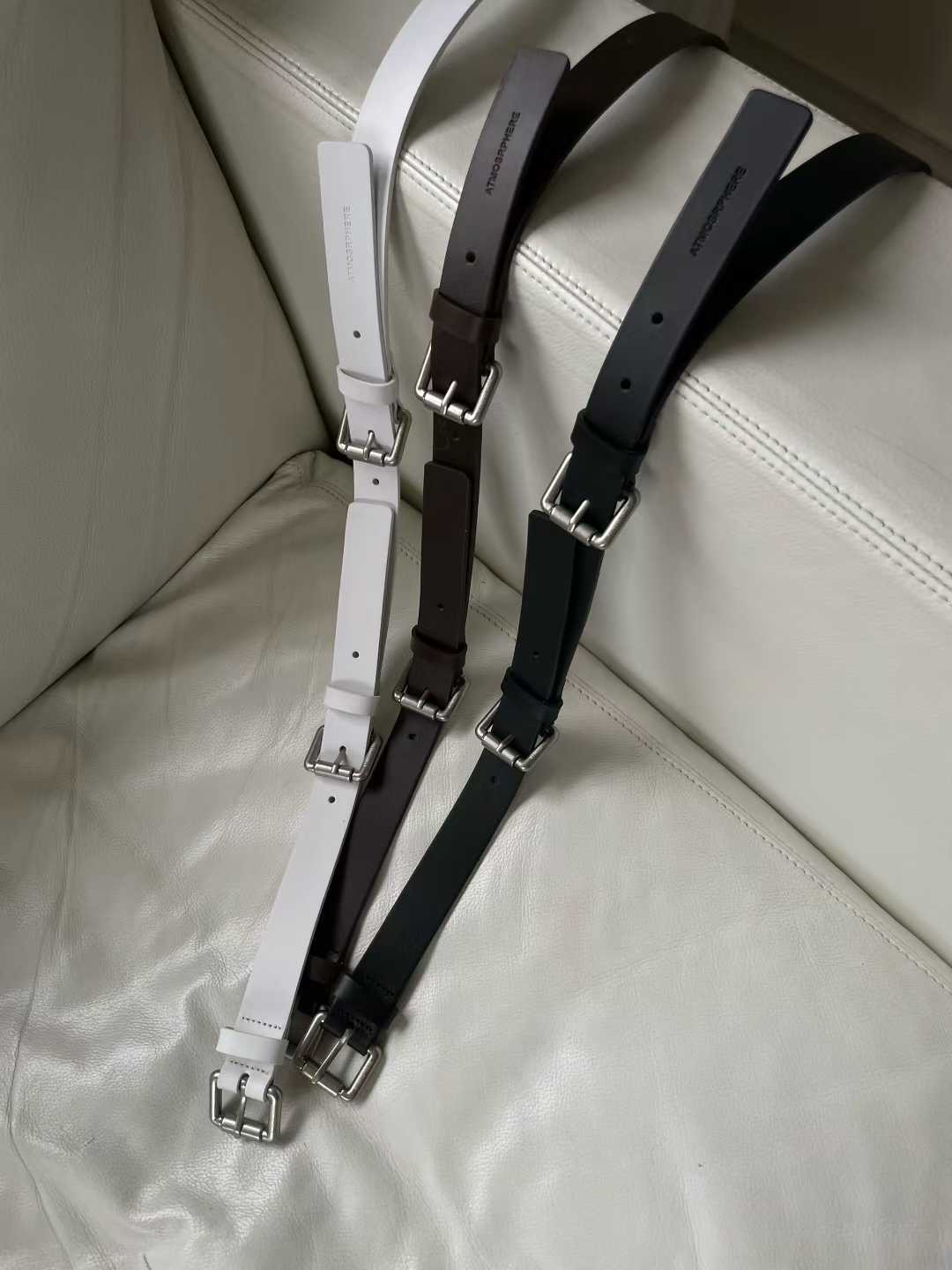 ATMOSPHERE韓國直郵㊣女裝新品職業休閑26春夏推薦熱賣腰帶ATMOSPHERE/BLING腰帶圖色2左二色