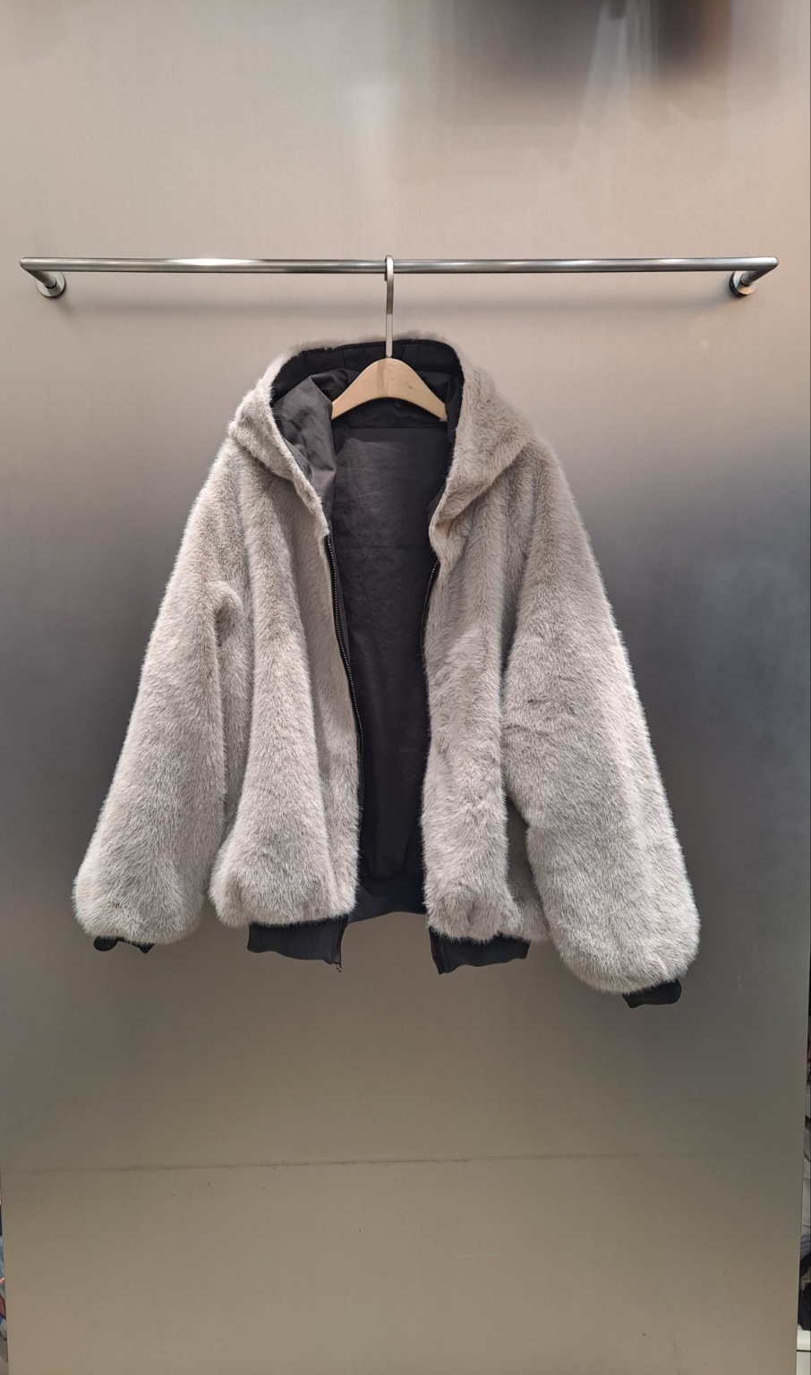 1 2ILLY-S韓國直郵㊣女士新品熱賣26春夏時尚夾克兜帽雙面1 2ILLY/THE SIL夾克