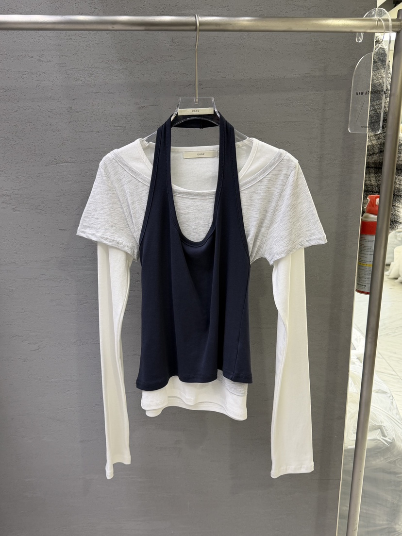 UOOV韓國直郵㊣女士新款真品休閑推薦職業26春夏套裝春款套裝UOOV套裝圖色1