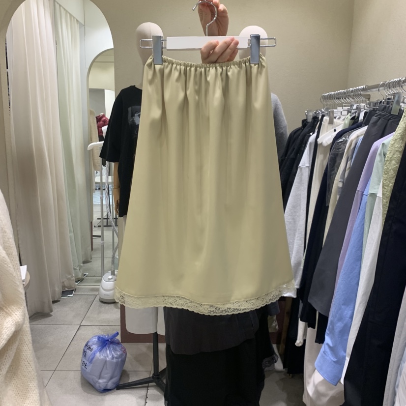 BROCCOLISALAD東大門直郵㊣女裝新品休閑人氣職業半身裙中短裙BROCCOLISALAD半身裙/中短裙圖色2