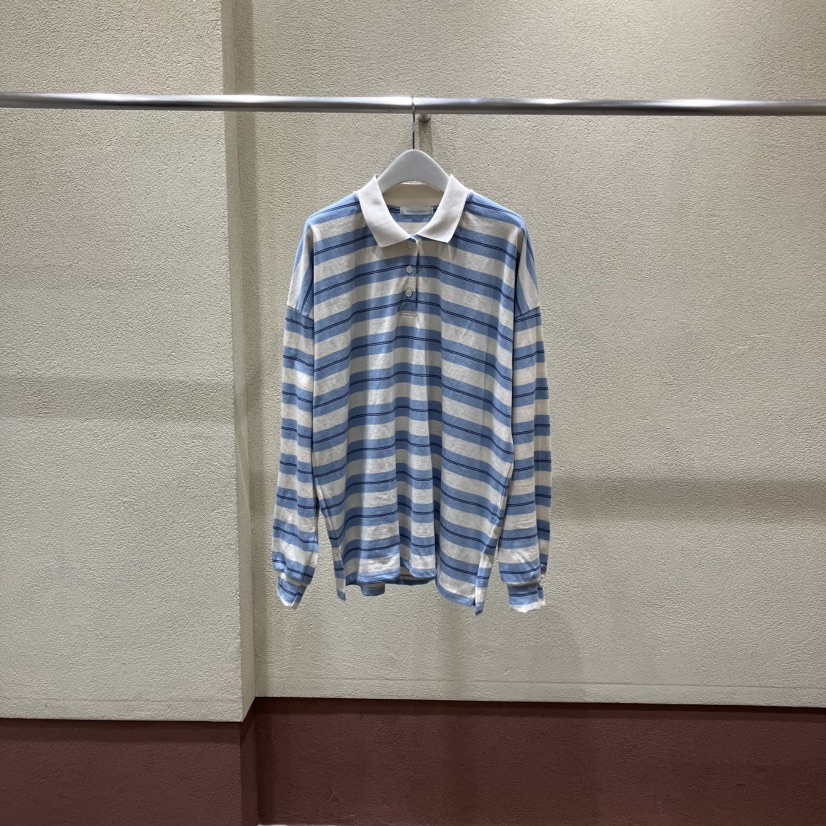 BROCCOLISALAD韓國直郵㊣女裝新款職業真品休閑推薦長袖T恤BROCCOLISALAD長袖T恤圖色1