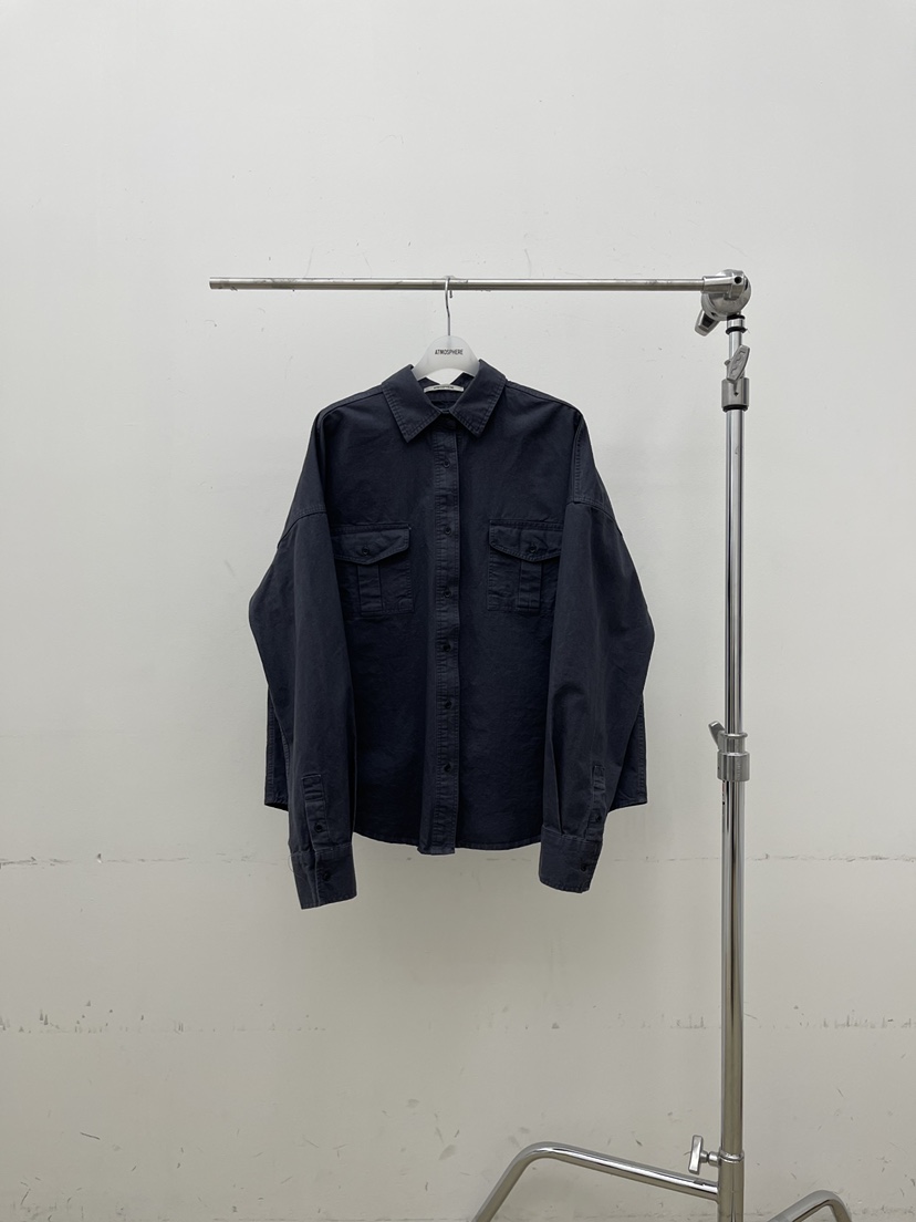 ATMOSPHERE㊣東大門實拍女裝新品熱賣推薦人氣休閑襯衫蕾絲衫ATMOSPHERE/BLING襯衫/蕾絲衫圖色3墨