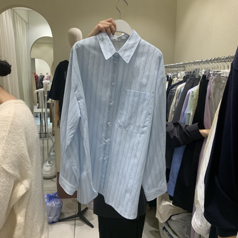 BROCCOLISALAD東大門直郵㊣女裝新品職業人氣推薦襯衫蕾絲衫BROCCOLISALAD襯衫/蕾絲衫圖色3