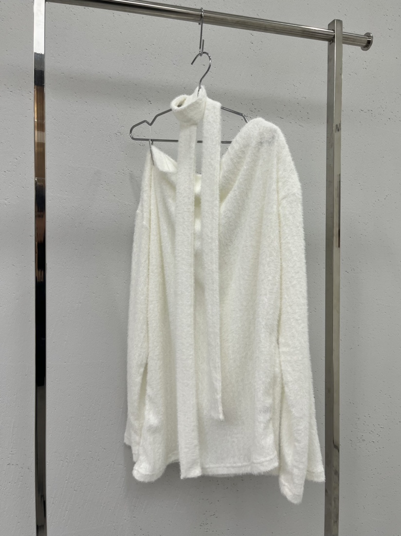 BEAMING SEOUL東大門直郵㊣女裝新款時尚職業針織衫含脖帶BEAMING SEOUL針織衫圖色1