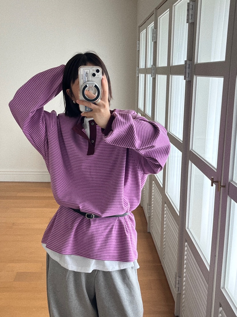 BEAMING SEOUL㊣東大門實拍女士新品真品人氣職業推薦長袖T恤BEAMING SEOUL長袖T恤