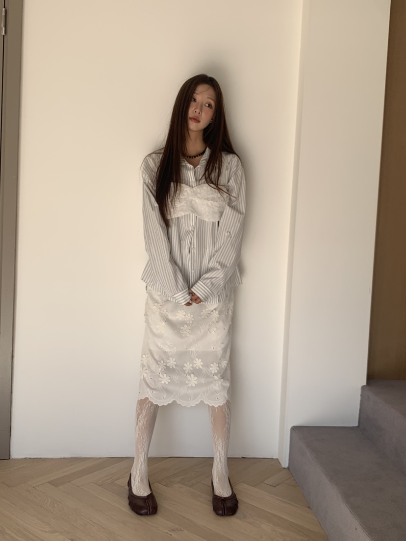 MURMUR韓國直郵㊣女裝新款時尚26春夏人氣職業半身裙中短裙MURMUR半身裙/中短裙