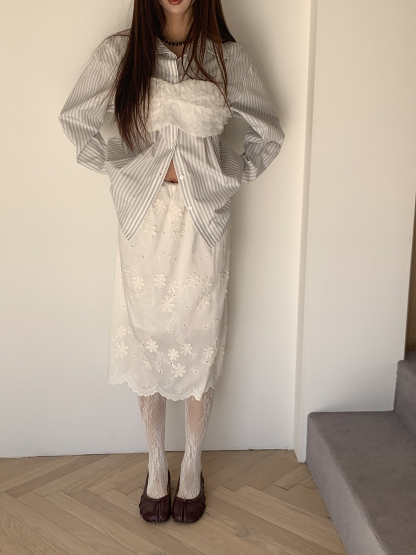 MURMUR韓國直郵㊣女裝新款時尚26春夏人氣職業半身裙中短裙MURMUR半身裙/中短裙