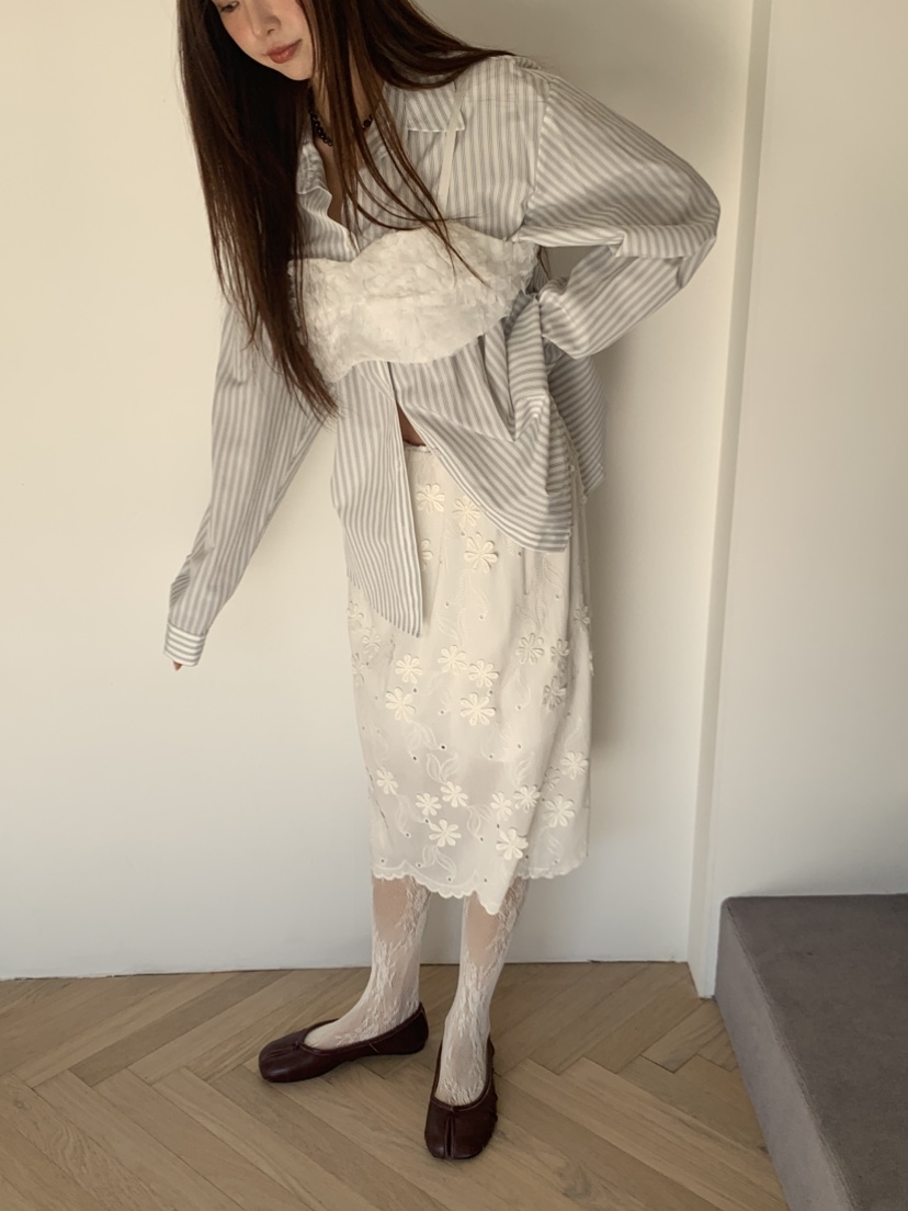 MURMUR韓國直郵㊣女裝新款時尚26春夏人氣職業半身裙中短裙MURMUR半身裙/中短裙