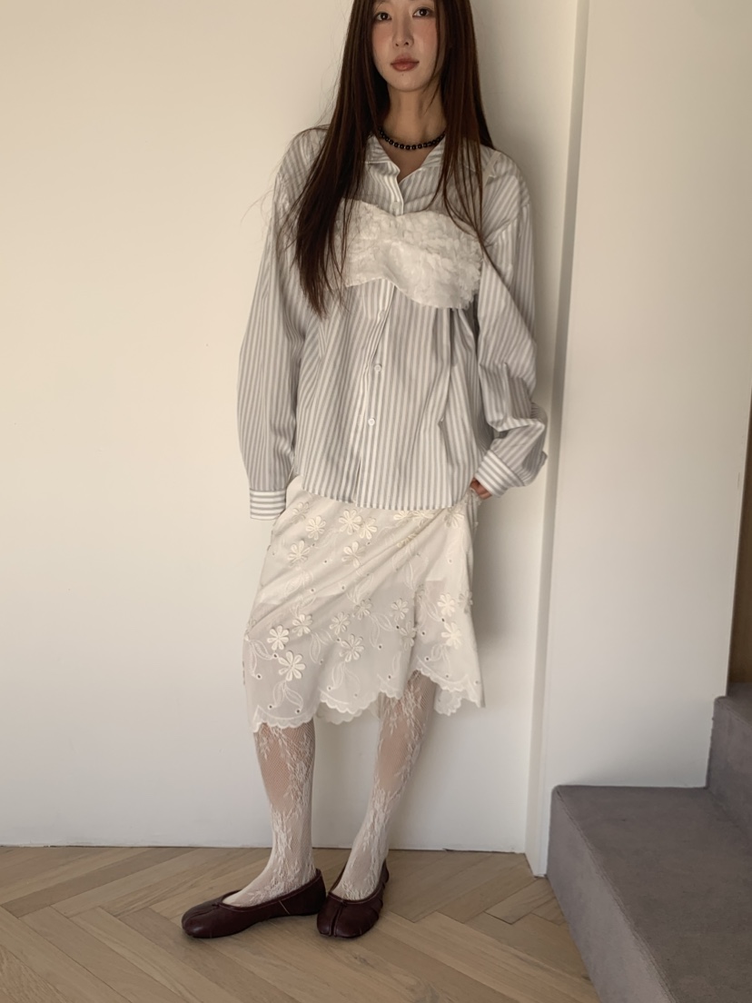 MURMUR韓國直郵㊣女裝新款時尚26春夏人氣職業半身裙中短裙MURMUR半身裙/中短裙