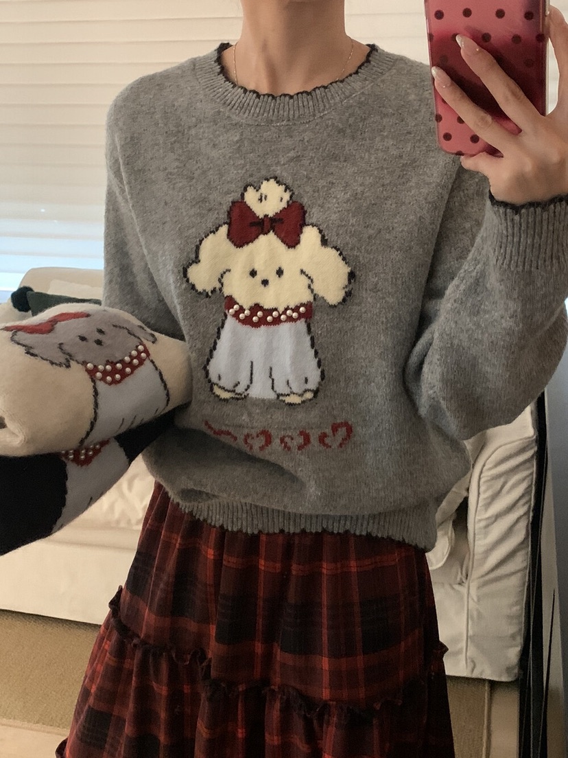 OLA東大門直郵㊣女士新款時尚職業人氣休閑推薦熱賣26春夏針織衫mellor/OLA針織衫