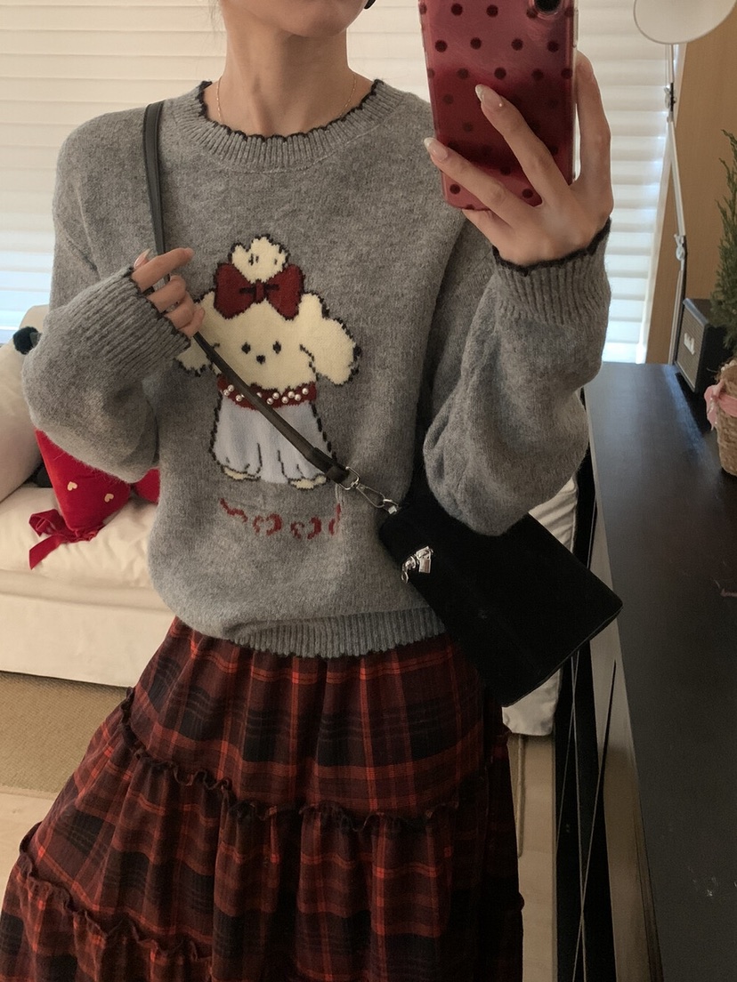 OLA東大門直郵㊣女士新款時尚職業人氣休閑推薦熱賣26春夏針織衫mellor/OLA針織衫