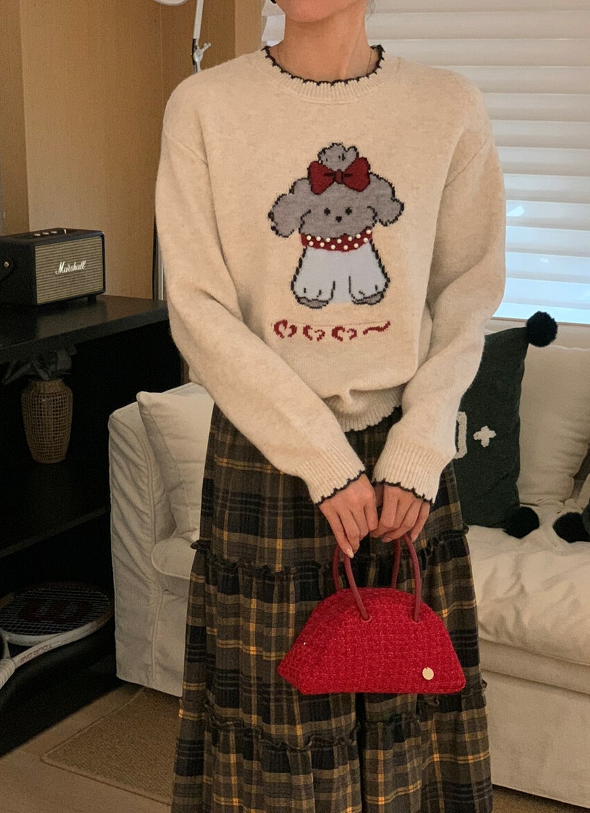 OLA東大門直郵㊣女士新款時尚職業人氣休閑推薦熱賣26春夏針織衫mellor/OLA針織衫