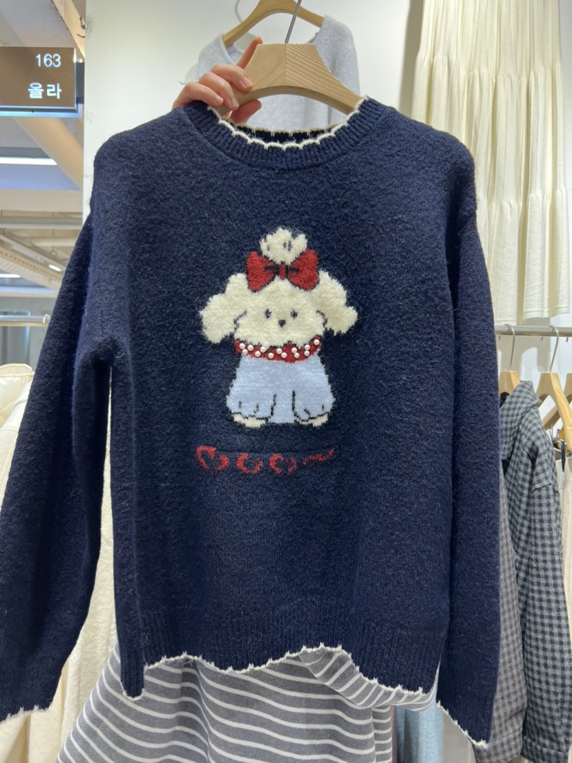 OLA東大門直郵㊣女士新款時尚職業人氣休閑推薦熱賣26春夏針織衫mellor/OLA針織衫圖色3