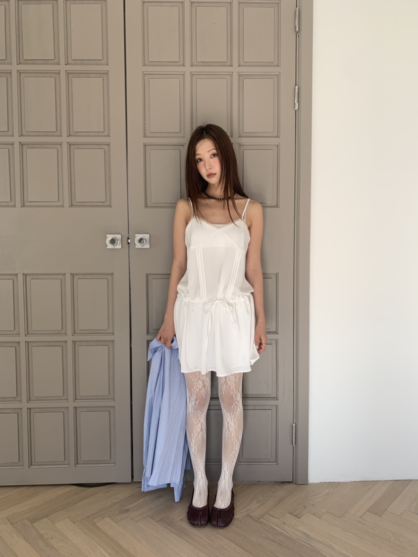 MURMUR韓國直郵㊣女裝新款真品熱賣職業推薦時尚連衣裙褶裥MURMUR連衣裙