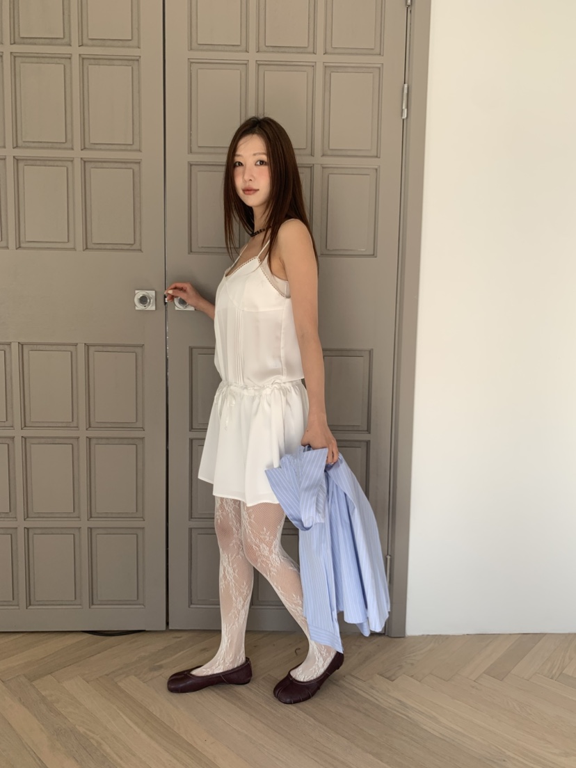 MURMUR韓國直郵㊣女裝新款真品熱賣職業推薦時尚連衣裙褶裥MURMUR連衣裙