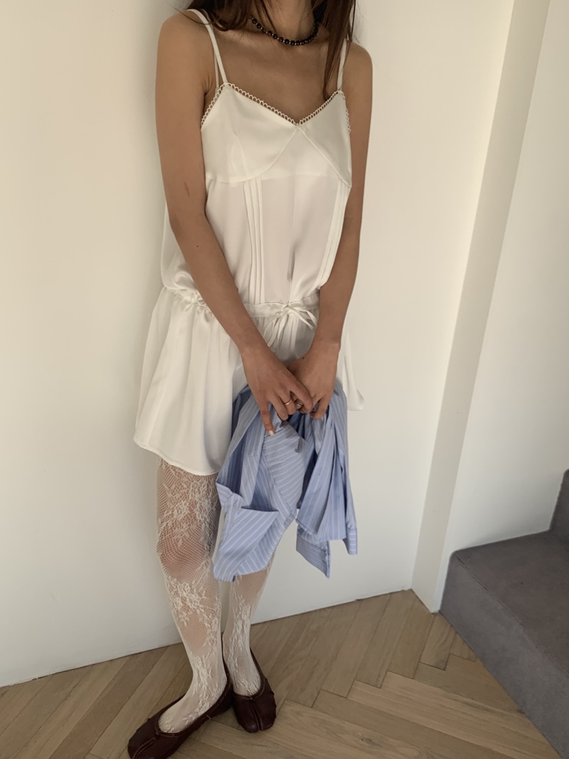 MURMUR韓國直郵㊣女裝新款真品熱賣職業推薦時尚連衣裙褶裥MURMUR連衣裙