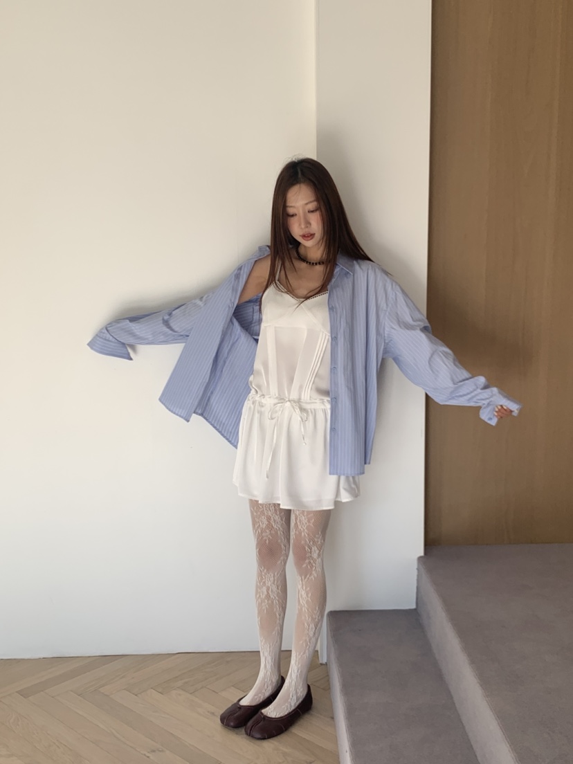 MURMUR韓國直郵㊣女裝新款真品熱賣職業推薦時尚連衣裙褶裥MURMUR連衣裙