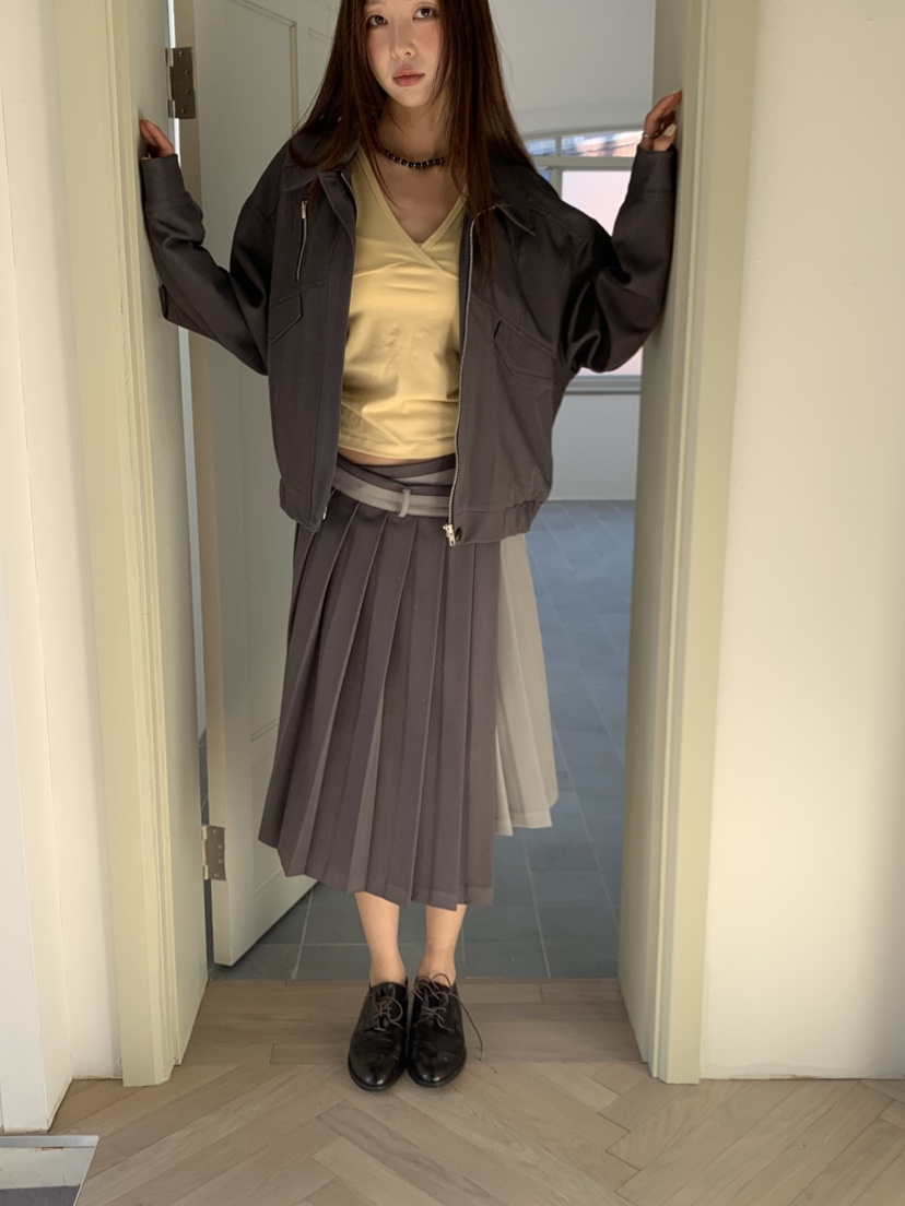 MURMUR韓國代購㊣女士新款推薦時尚職業26春夏半身裙中短裙MURMUR半身裙/中短裙