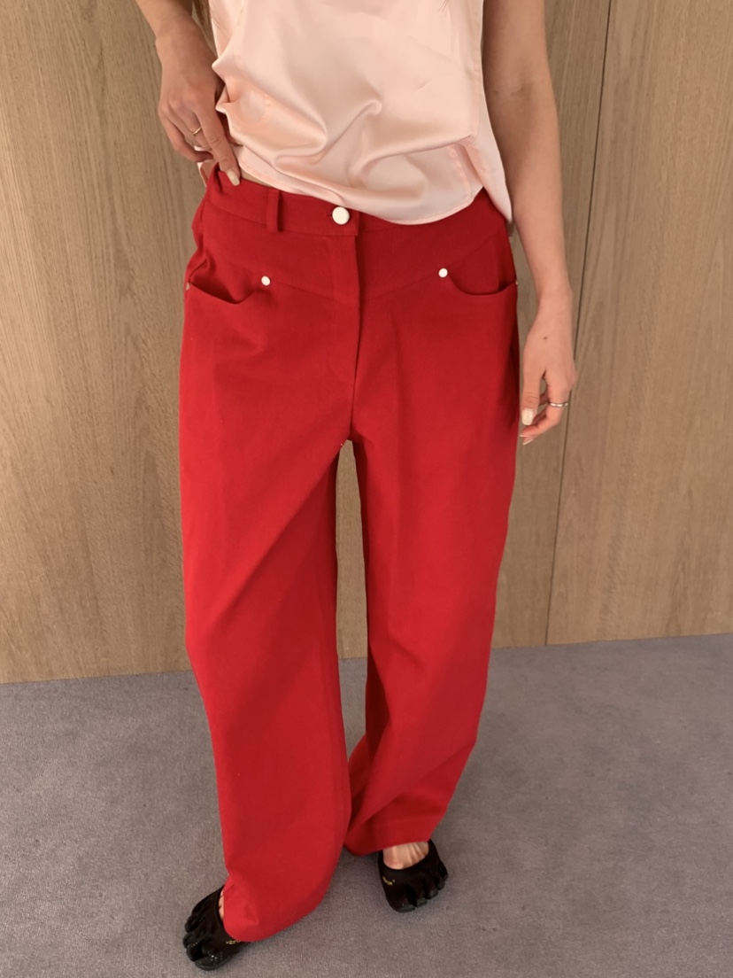 MURMUR㊣東大門代購女裝新品休閑職業時尚26春夏熱賣休閑褲MURMUR休閑褲