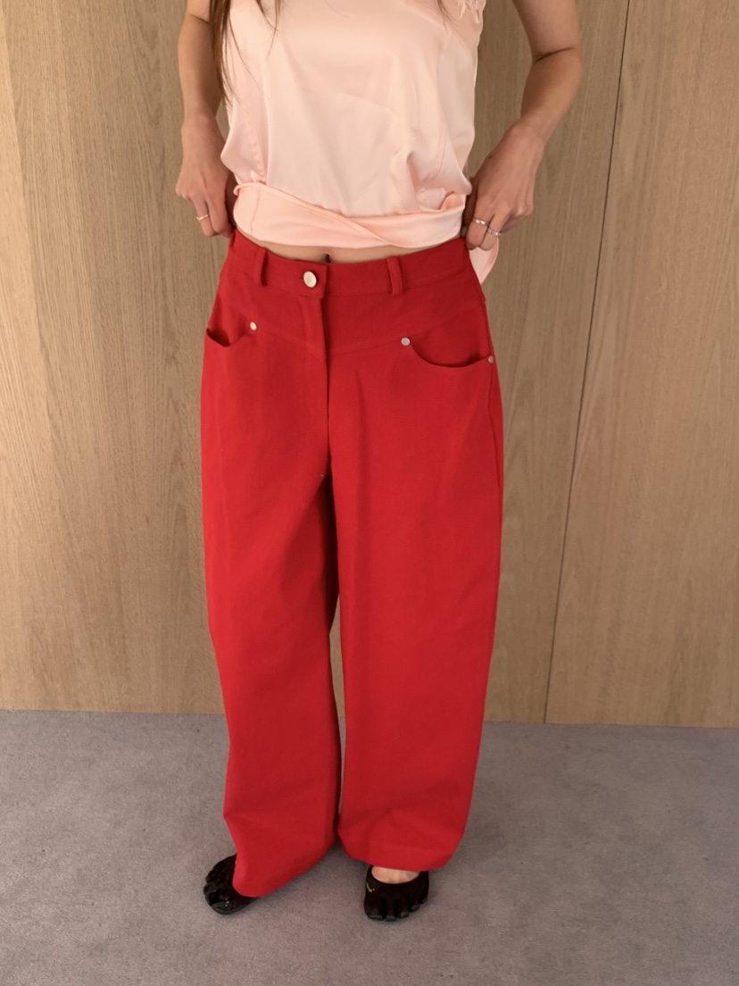 MURMUR㊣東大門代購女裝新品休閑職業時尚26春夏熱賣休閑褲MURMUR休閑褲