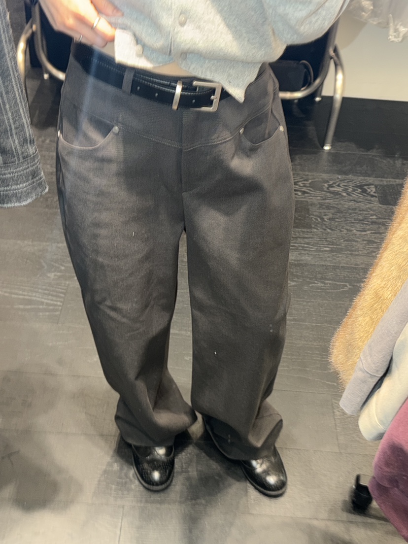 MURMUR㊣東大門代購女裝新品休閑職業時尚26春夏熱賣休閑褲MURMUR休閑褲