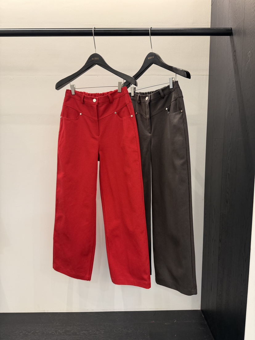 MURMUR㊣東大門代購女裝新品休閑職業時尚26春夏熱賣休閑褲MURMUR休閑褲