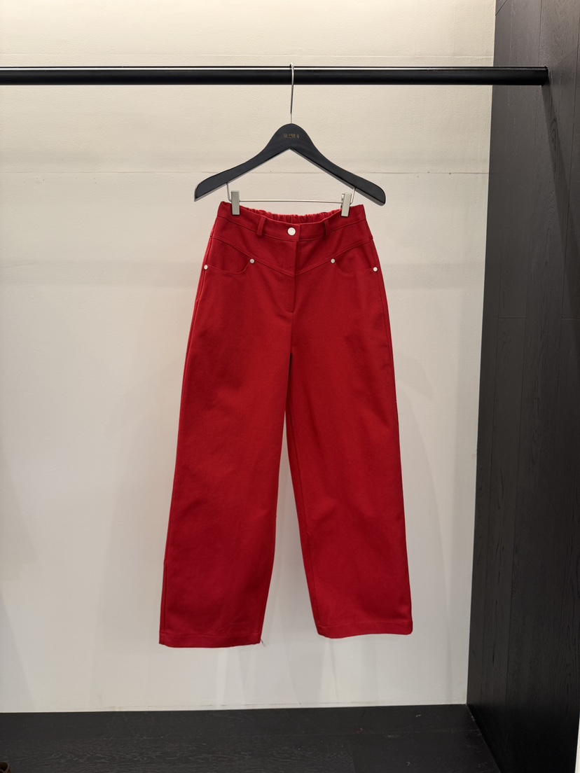 MURMUR㊣東大門代購女裝新品休閑職業時尚26春夏熱賣休閑褲MURMUR休閑褲圖色1