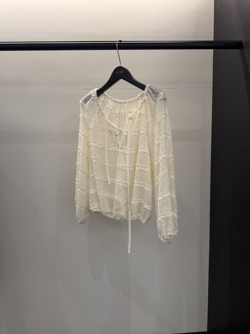 MURMUR韓國直郵㊣女士新品真品職業時尚休閑人氣襯衫蕾絲衫MURMUR襯衫/蕾絲衫圖色1