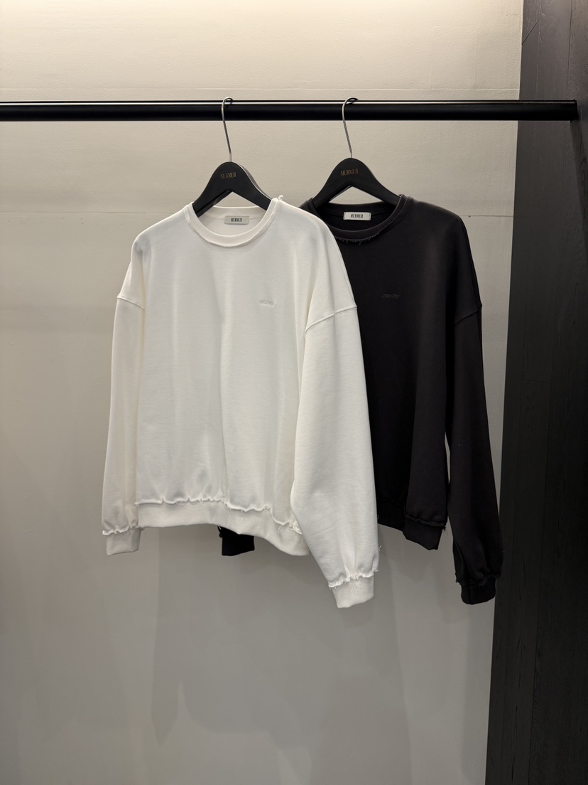 MURMUR㊣東大門實拍女裝新款人氣職業時尚推薦休閑真品衛衣MURMUR衛衣