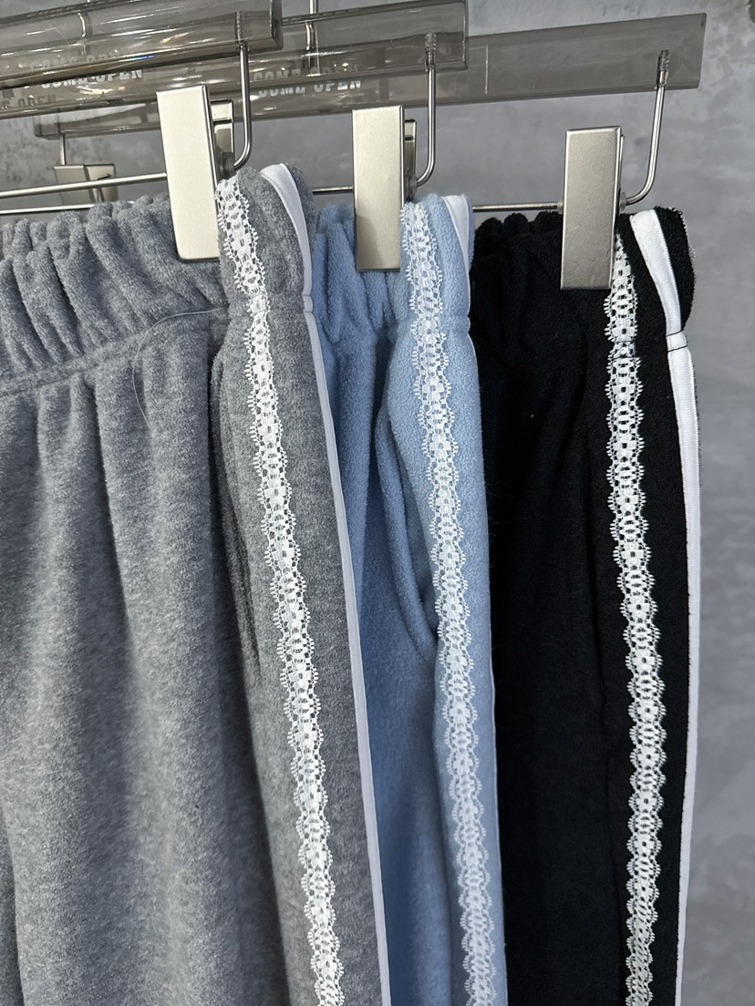 COME OPEN/HAPER韓國直郵㊣女裝新品時尚真品休閑褲毛圈絨COME OPEN/HAPER休閑褲