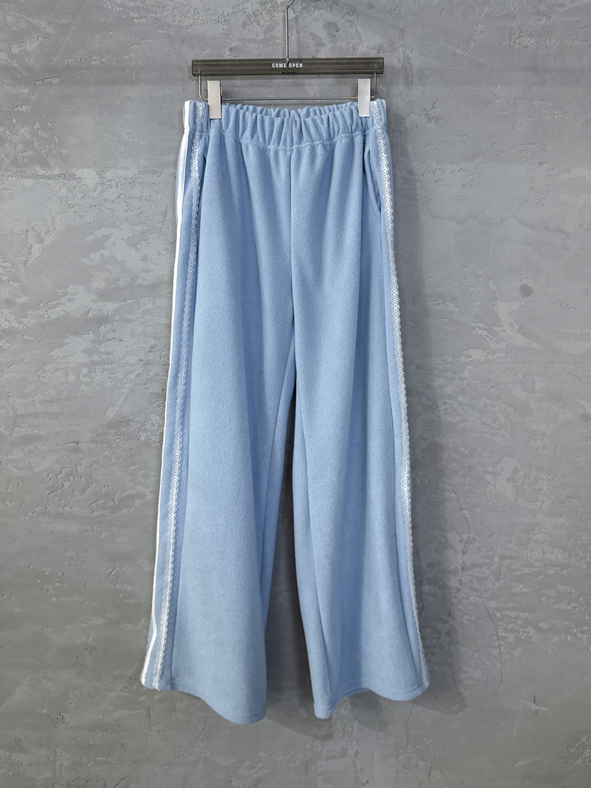 COME OPEN/HAPER韓國直郵㊣女裝新品時尚真品休閑褲毛圈絨COME OPEN/HAPER休閑褲圖色2