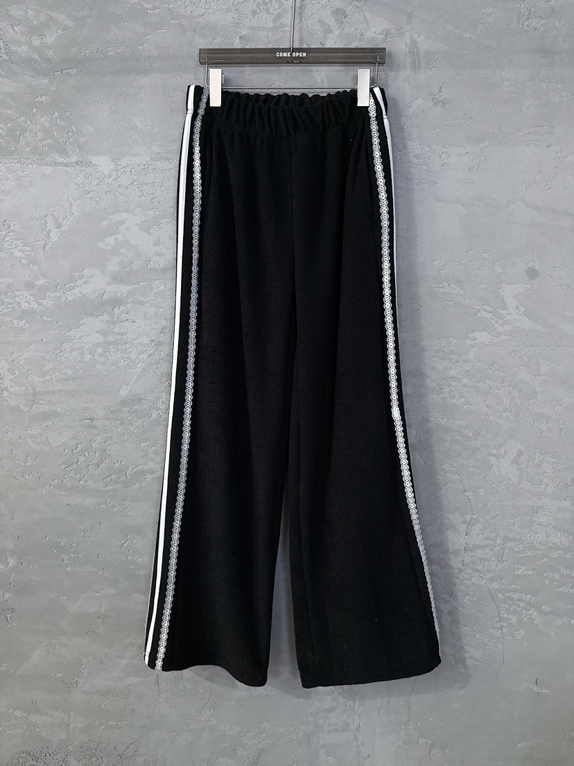 COME OPEN/HAPER韓國直郵㊣女裝新品時尚真品休閑褲毛圈絨COME OPEN/HAPER休閑褲圖色3