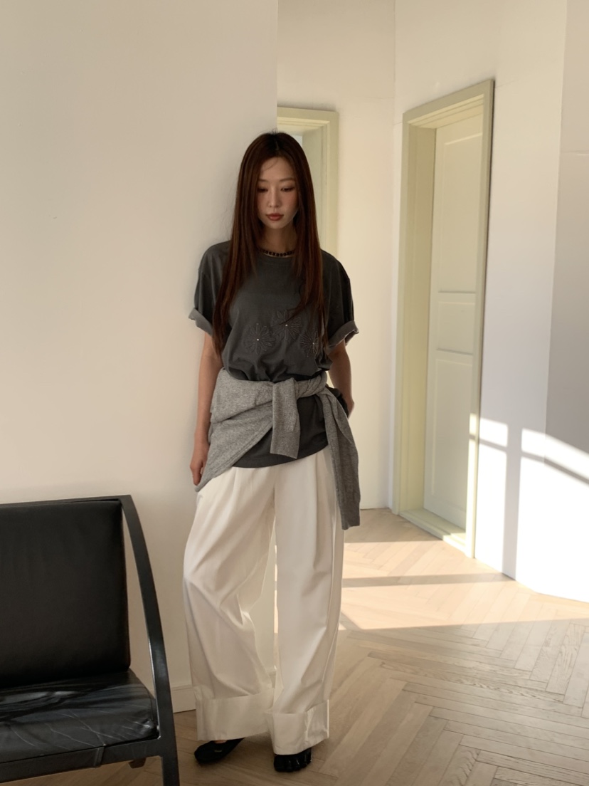 MURMUR韓國直郵㊣女裝新款推薦時尚26春夏真品休閑人氣休閑褲MURMUR休閑褲