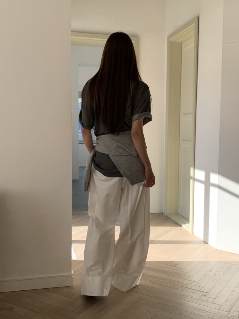 MURMUR韓國直郵㊣女裝新款推薦時尚26春夏真品休閑人氣休閑褲MURMUR休閑褲