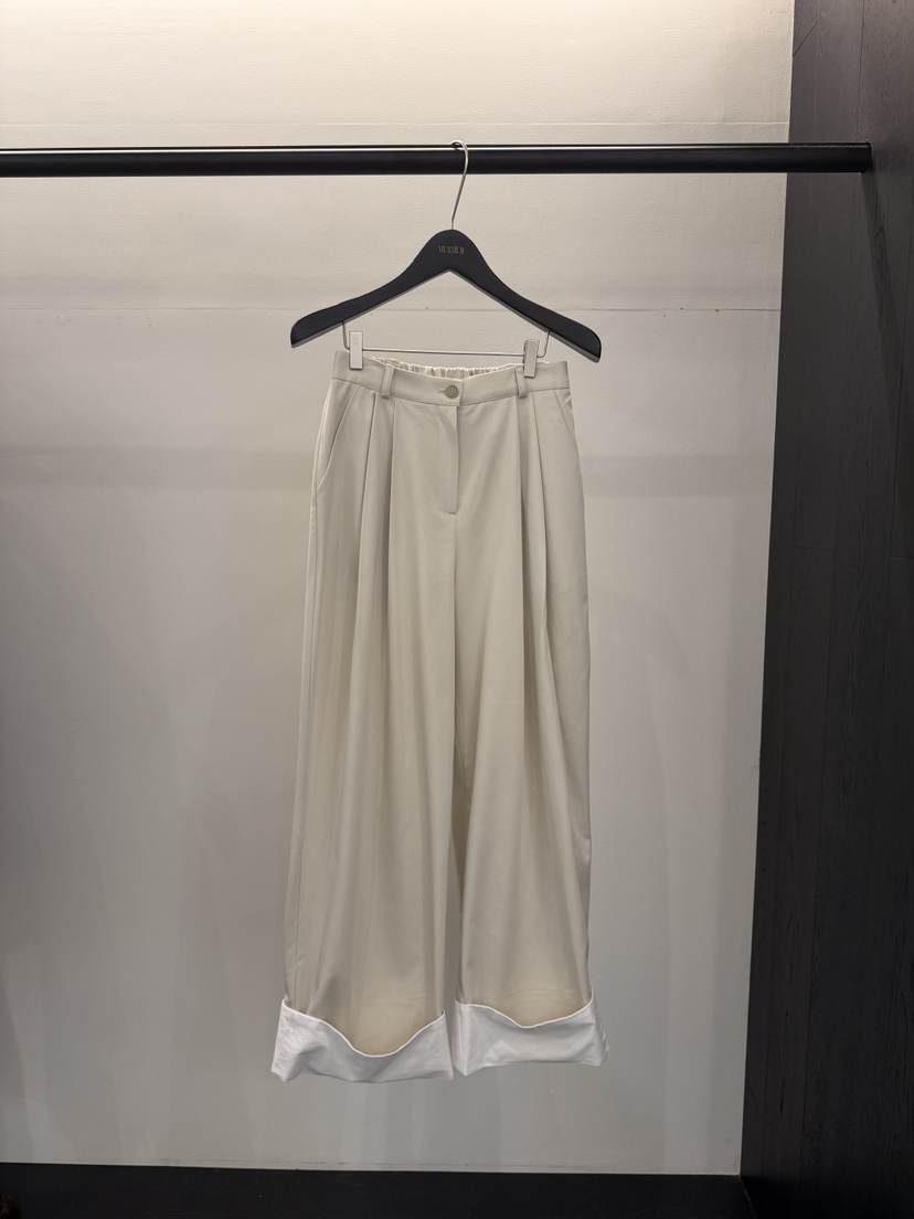 MURMUR韓國直郵㊣女裝新款推薦時尚26春夏真品休閑人氣休閑褲MURMUR休閑褲圖色2