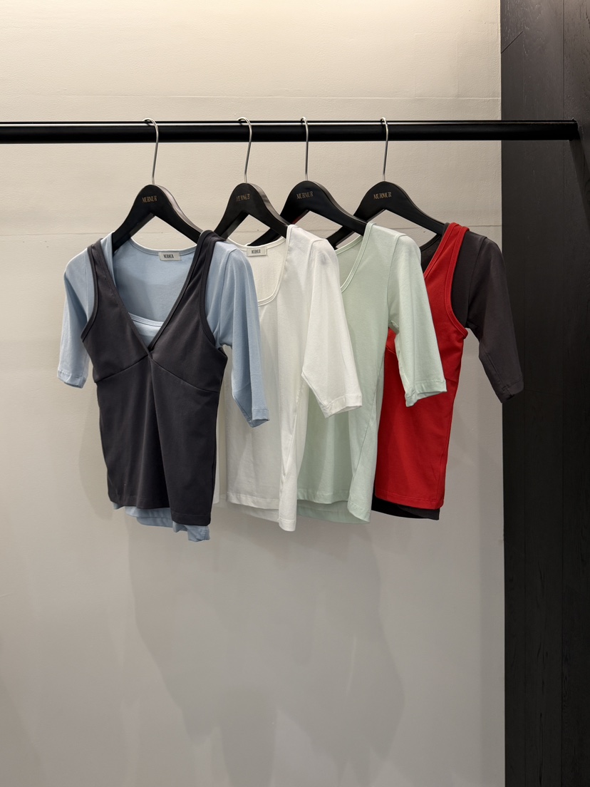 MURMUR東大門直郵㊣女士新款26春夏推薦熱賣時尚休閑職業T恤MURMURT恤