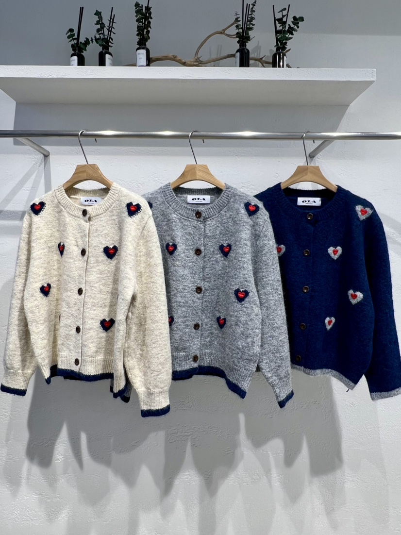 OLA㊣東大門代購女裝新款休閑人氣真品職業26春夏推薦針織衫mellor/OLA針織衫