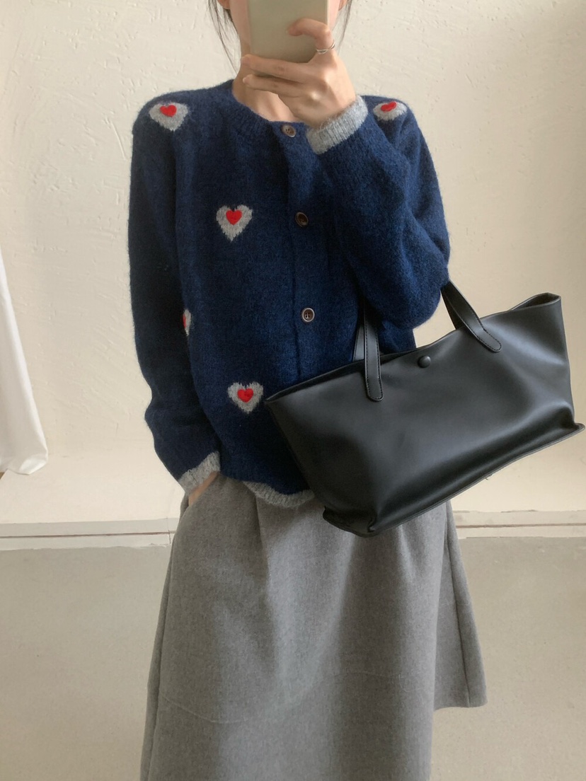 OLA㊣東大門代購女裝新款休閑人氣真品職業26春夏推薦針織衫mellor/OLA針織衫