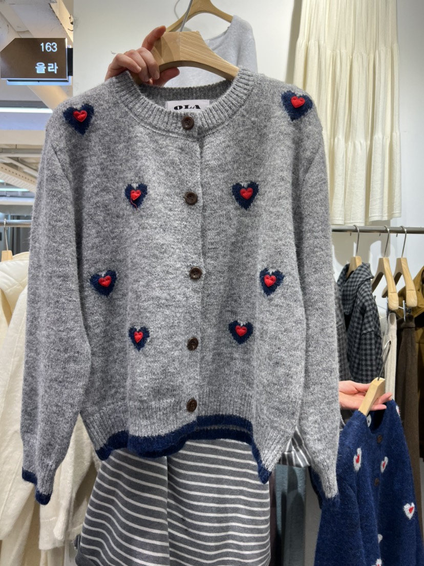 OLA㊣東大門代購女裝新款休閑人氣真品職業26春夏推薦針織衫mellor/OLA針織衫圖色2