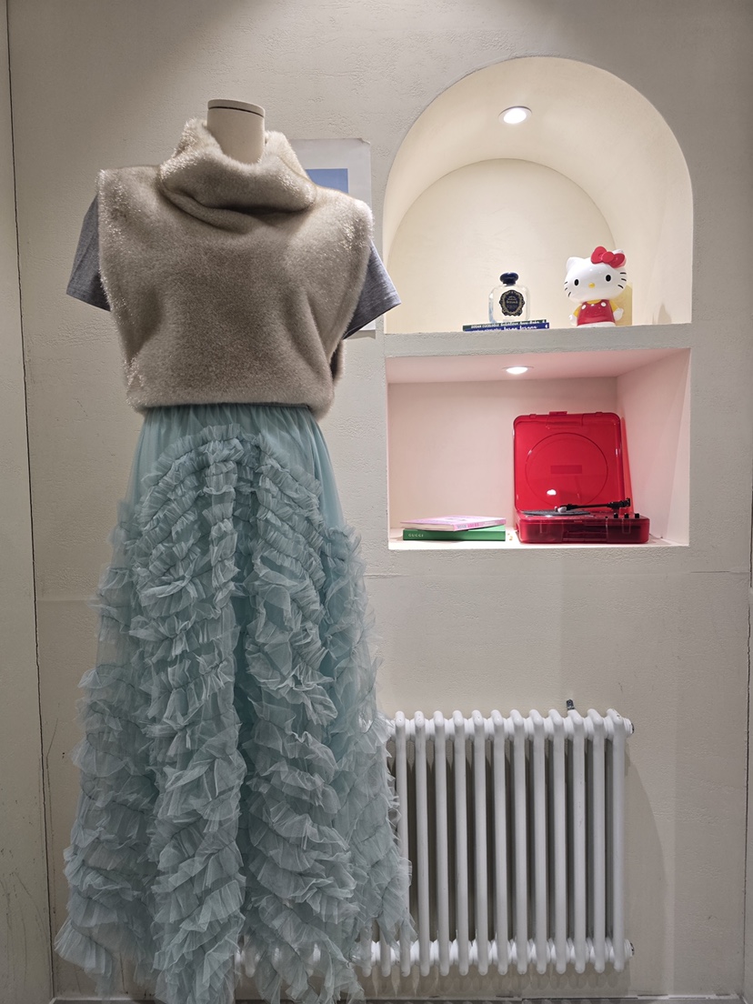 LIKEVAM㊣東大門代購女士新款職業真品人氣熱賣時尚推薦長裙LIKEVAM長裙