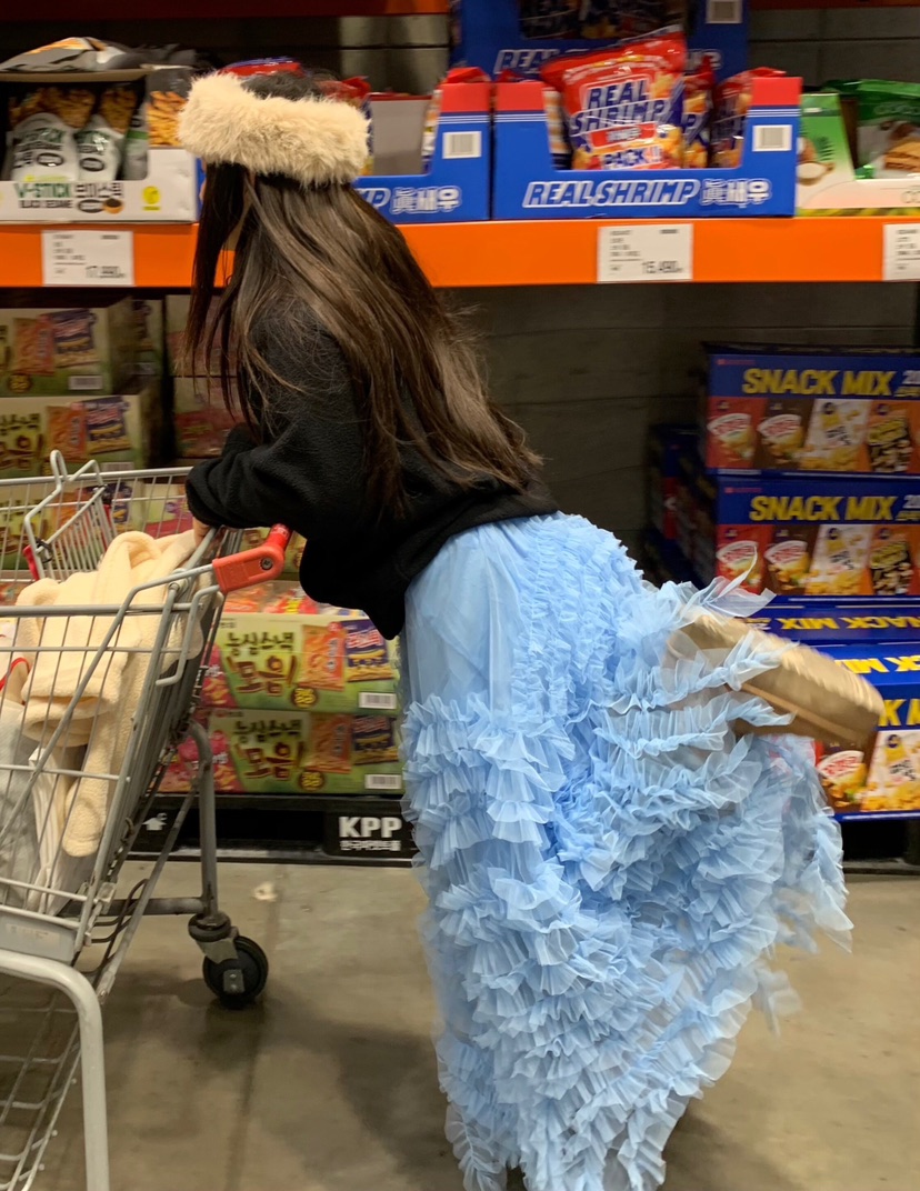 LIKEVAM㊣東大門代購女士新款職業真品人氣熱賣時尚推薦長裙LIKEVAM長裙