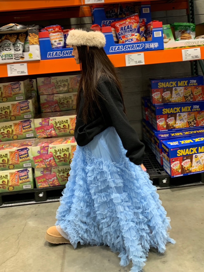 LIKEVAM㊣東大門代購女士新款職業真品人氣熱賣時尚推薦長裙LIKEVAM長裙