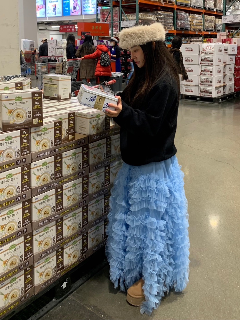 LIKEVAM㊣東大門代購女士新款職業真品人氣熱賣時尚推薦長裙LIKEVAM長裙