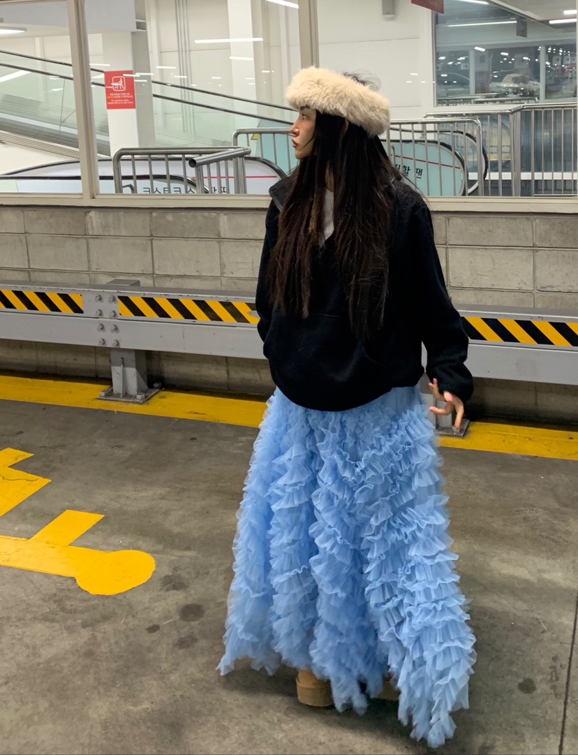 LIKEVAM㊣東大門代購女士新款職業真品人氣熱賣時尚推薦長裙LIKEVAM長裙