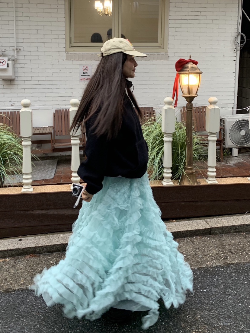 LIKEVAM㊣東大門代購女士新款職業真品人氣熱賣時尚推薦長裙LIKEVAM長裙