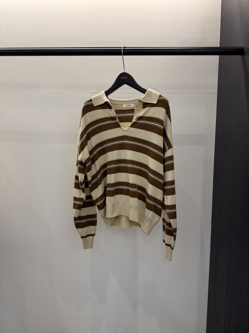 MURMUR㊣東大門實拍女裝新款職業26春夏休閑人氣針織衫羊絨MURMUR針織衫圖色2