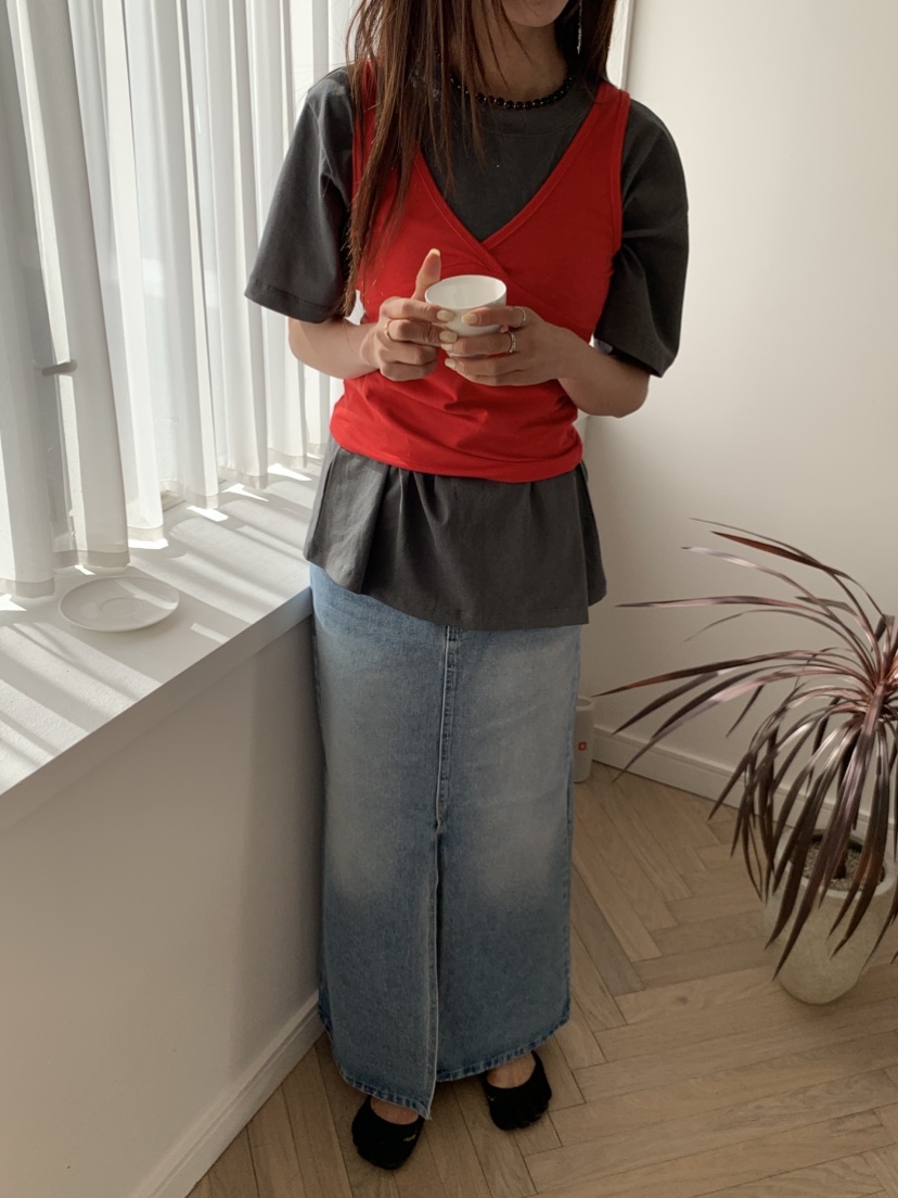 MURMUR韓國代購㊣女裝新品推薦真品休閑職業時尚熱賣長裙超長MURMUR長裙